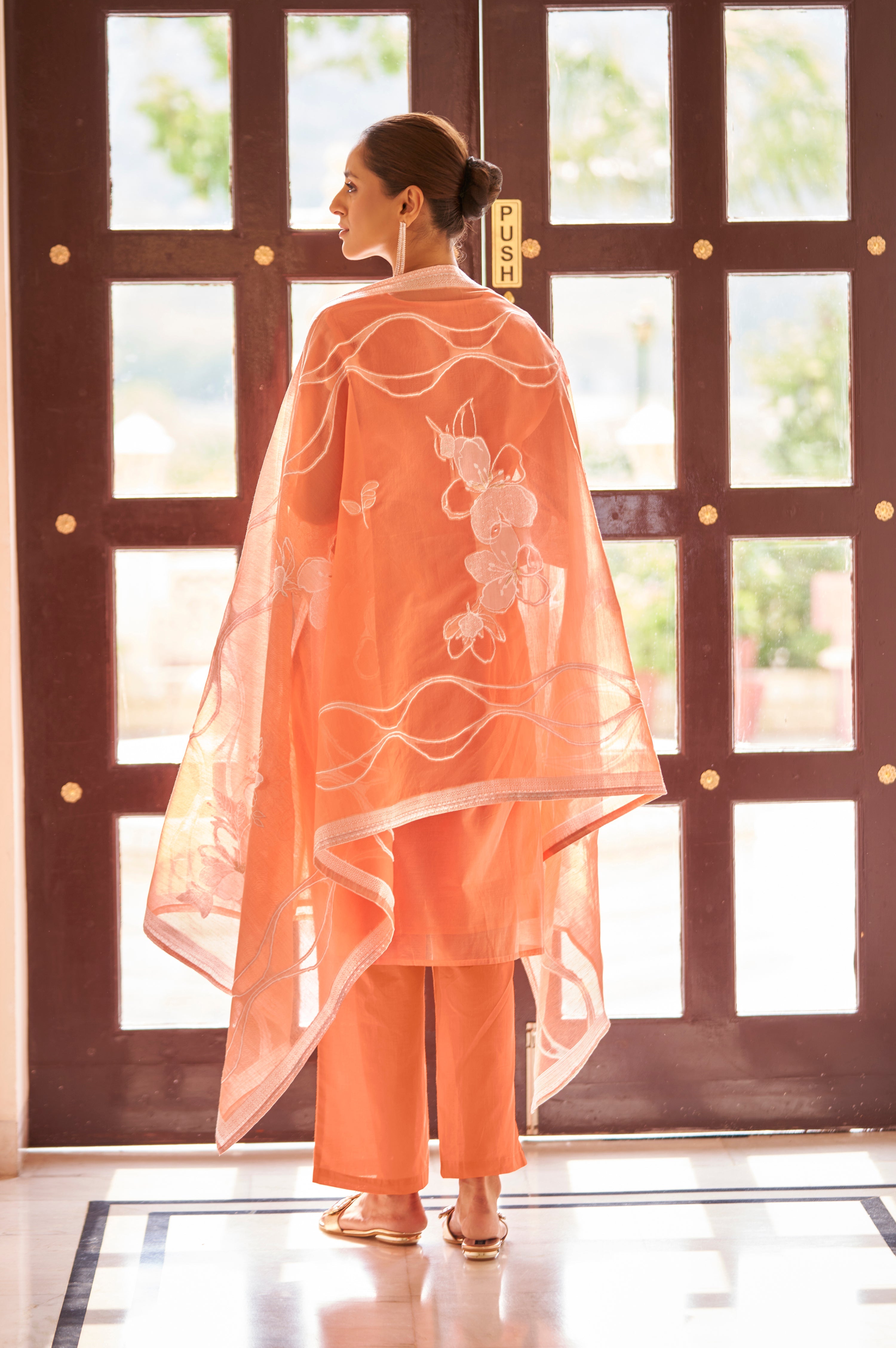 Amber Royale Jacquard Kurta Set