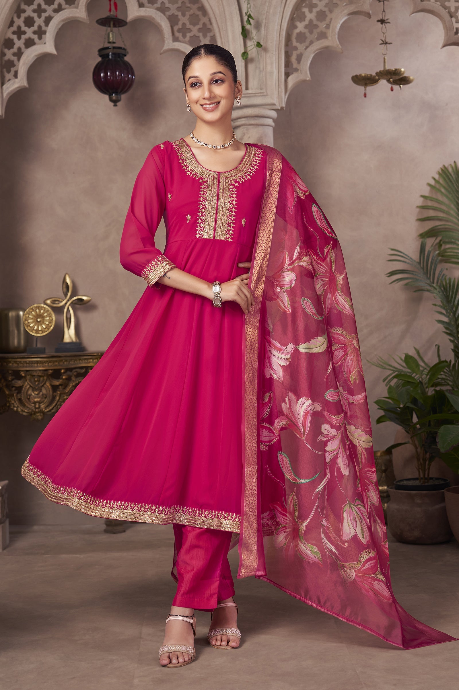 Aaradhya Embroidered Kurta Set