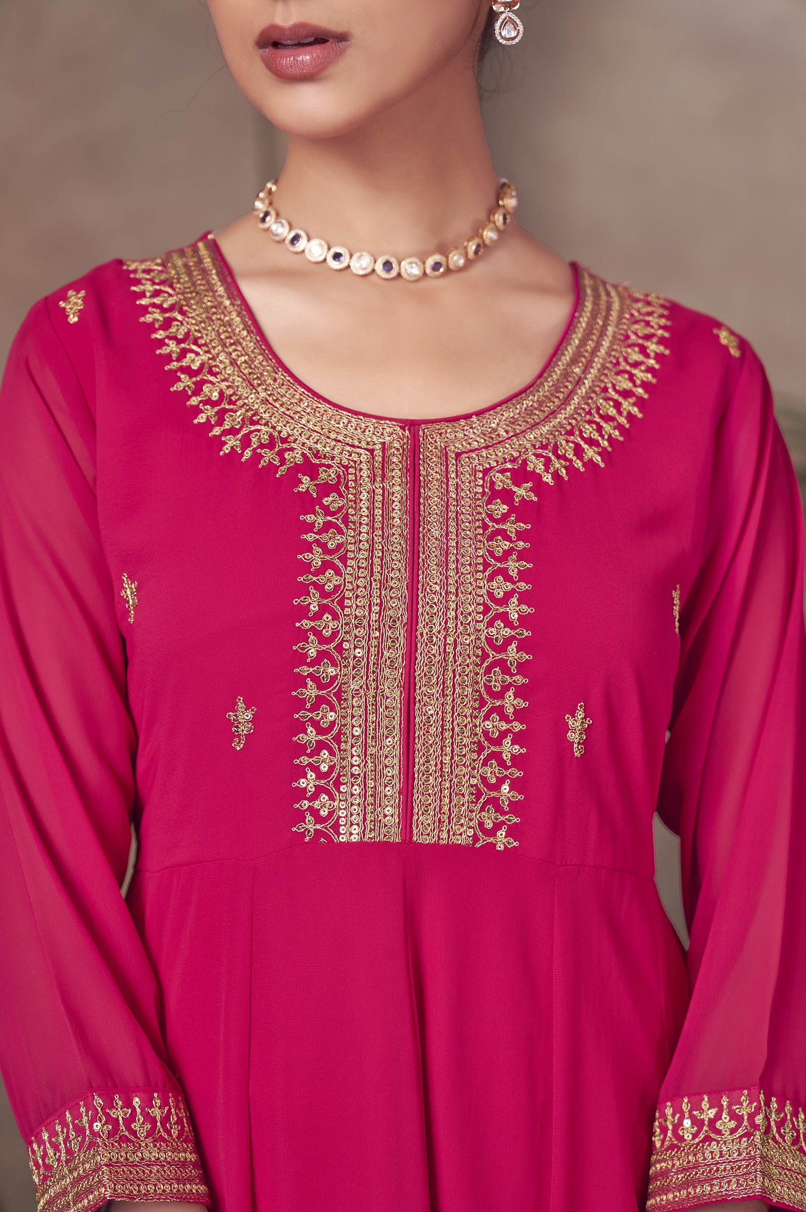 Aaradhya Embroidered Kurta Set