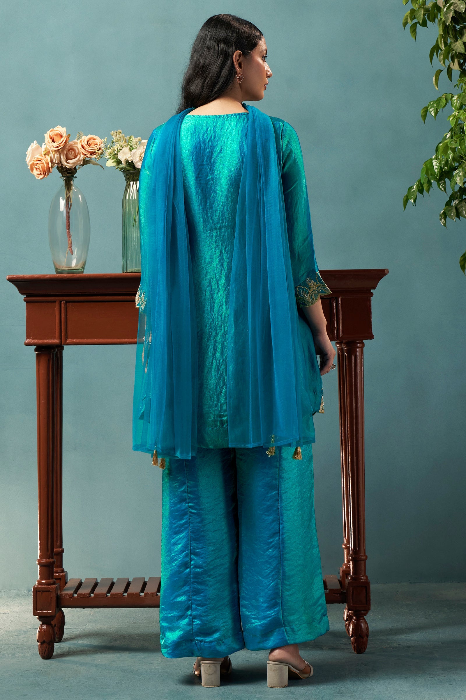 Ruhani Silk Blend Sharara Collection