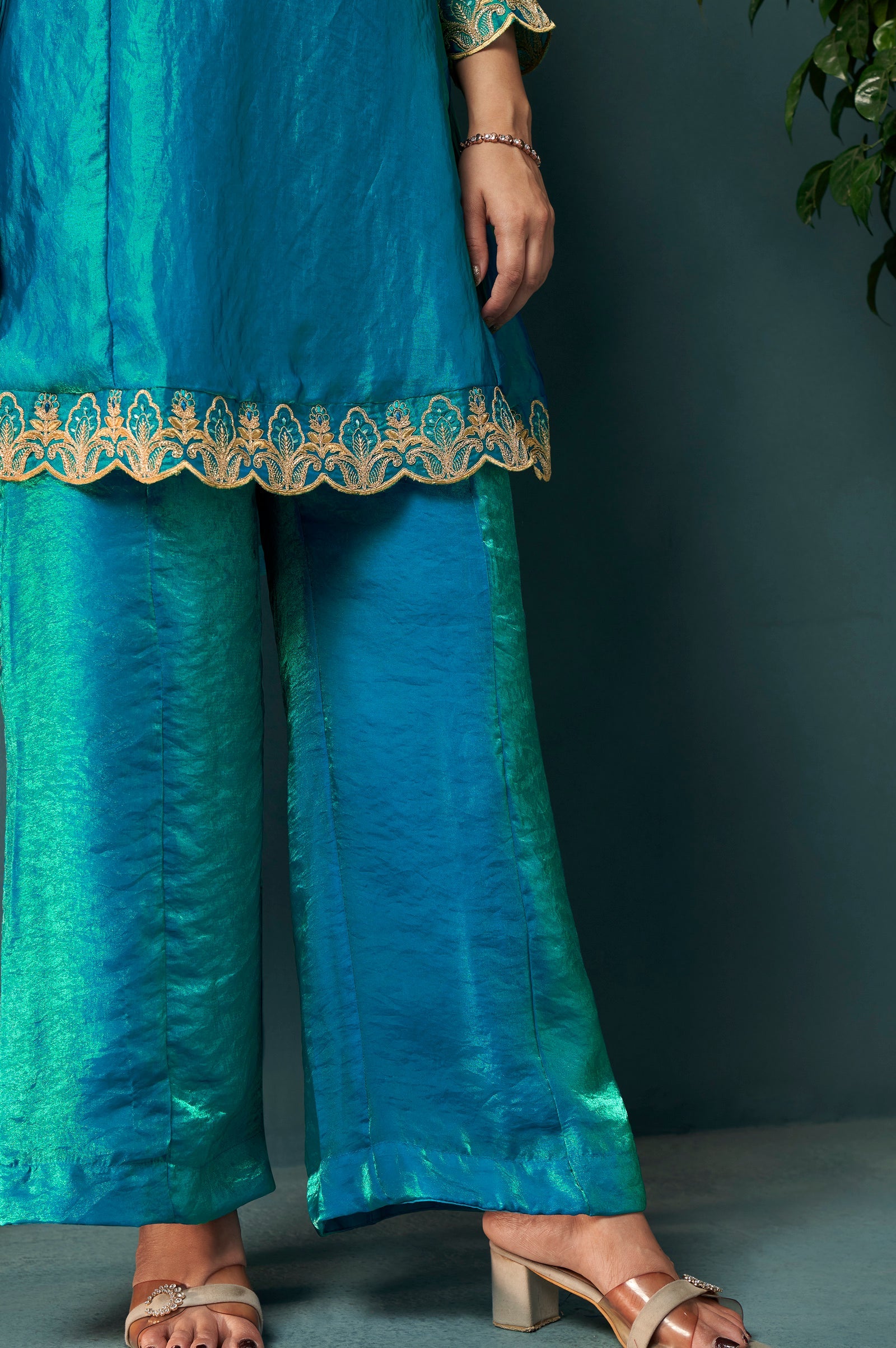 Ruhani Silk Blend Sharara Collection