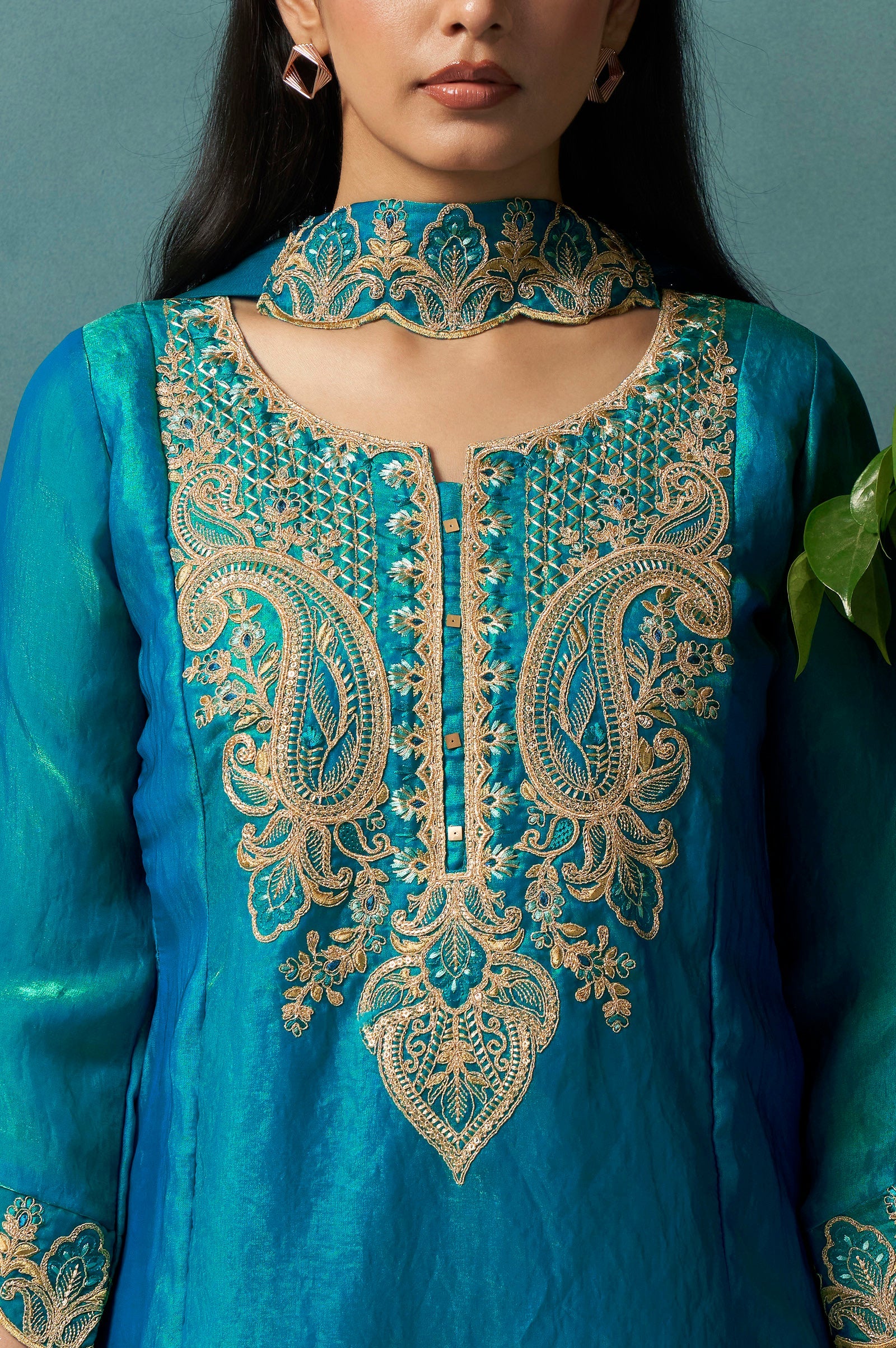 Ruhani Silk Blend Sharara Collection